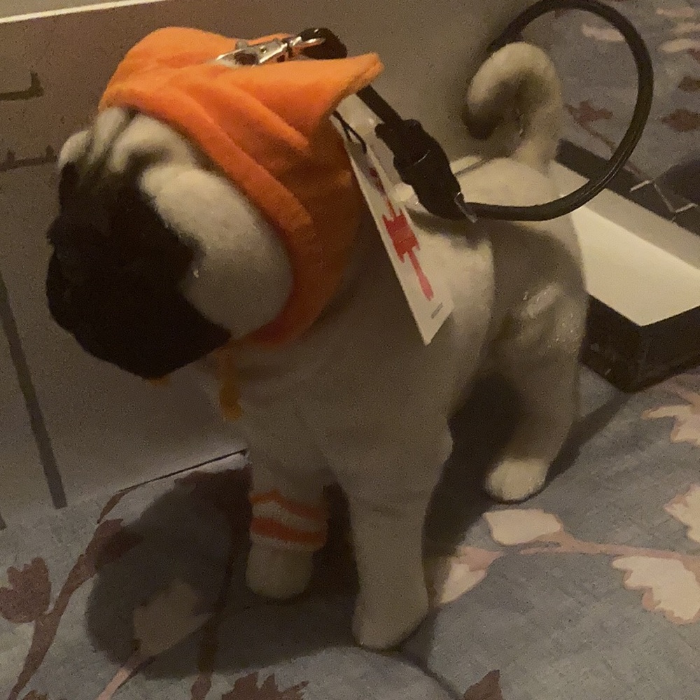 FuzzyNation Fawn Pug Purse